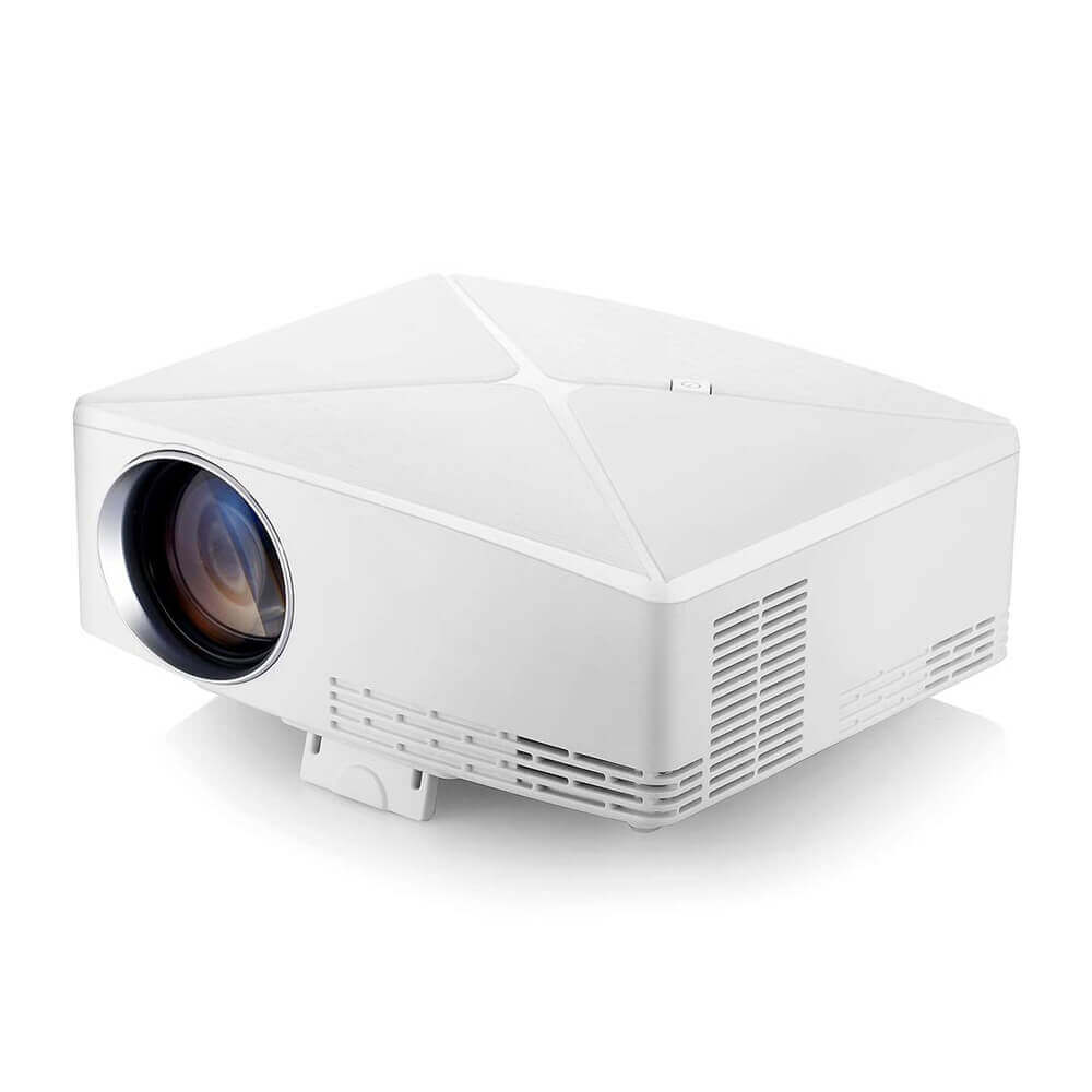 Mini proyector de 7500 lúmenes para películas al aire libre de hasta 170 pulgadas, resolución Full HD 1080P