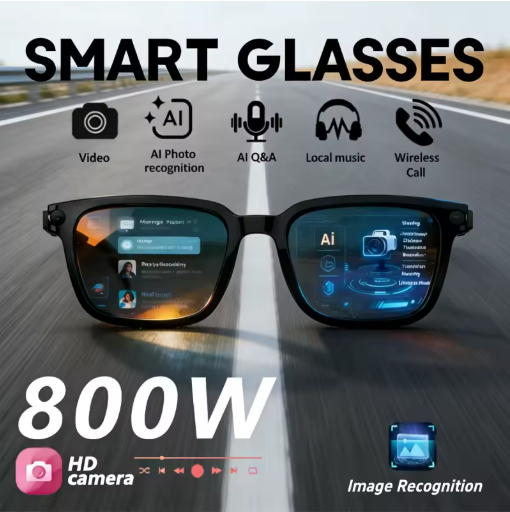 OmniVision AI – Smart Glasses Pro 800W