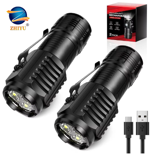 Zhiyu Titan Beam – Kit de Linternas Tácticas Recargables